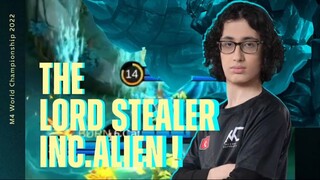 One vs Three is not enough to stop INC.Alien to steal Burn X Flash Lord! #M4 #DareToBeGreat #MLBBEsp