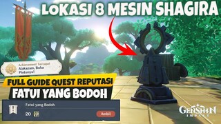 Full Guide Quest " Fatui yang Bodoh" - Lokasi 8 Mesin Shagira Sumeru - Genshin Impact v3.0