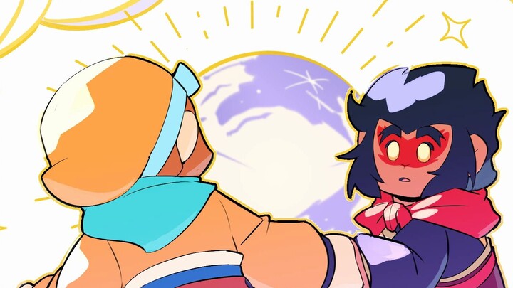 [LEGO/Six-eared Macaque x Sun Wukong/Handwritten] Rooftop-✧That day, the shooting star we looked up 