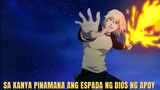 SA KANYA PINAMANA ANG ESPADA NG DIOS NG MGA APOY | Anime Tagalog Recap