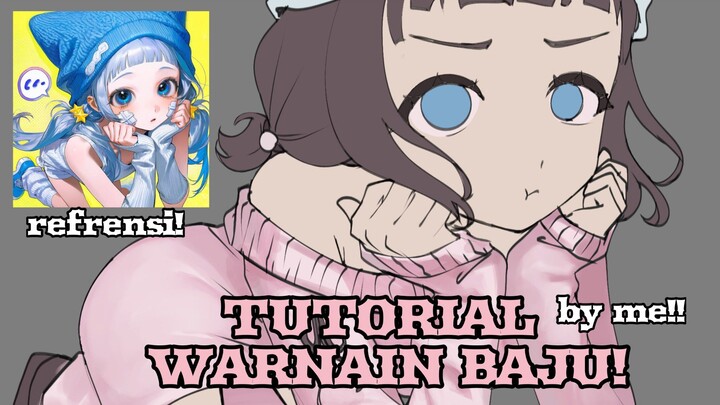 CARA AKU MERWARNAI BAJUU YEAY 🥳🥳 || GBS (Gambar Bareng Seiyu) eakcihuy