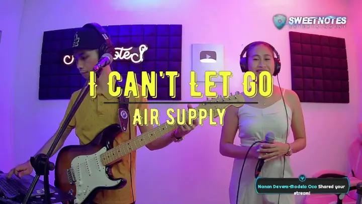 I Can't let go | Air Supply - Sweetnotes Cover
