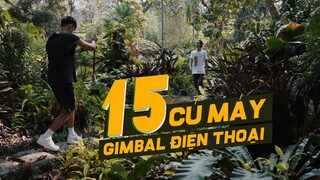 15 ý tưởng cú máy gimbal điện thoại