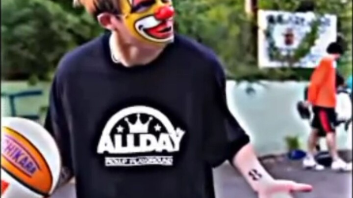 clown x basketball