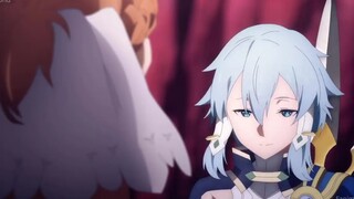 太阳神诗乃登场！亚丝娜:诗乃乃~