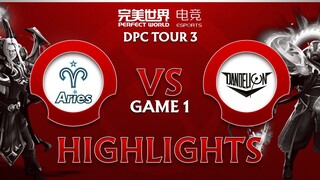 Game 1: Aster Aries vs Dandelion | (BO3) DPC CN 2022 Tour 3: Division I