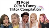 Rosé Cute & Funny Tiktok Compilation -BLACKPINK SHIPPERS