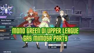 MONO GREEN DI UPPER LEAGUE GAS MIMOSA PARTY 🍀 BLACK CLOVER MOBILE