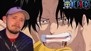 Goodbye Ace | One Piece Reaction Episode 482-483