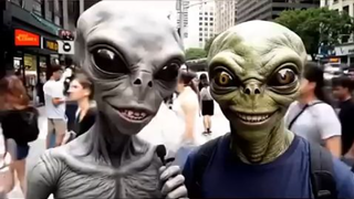 this Alien di not rate our Food _ Alien Interview #caperush #alien