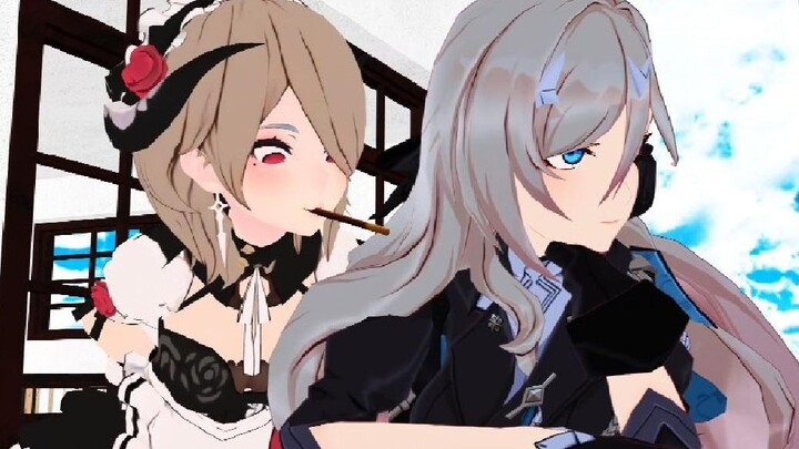 [Honkai Impact3 MMD] นี่คือวิธีกินป๊อกกี้ที่ถูกต้อง