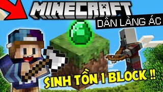 MÌNH BẮT DÂN LÀNG ÁC LÀM BẠN THÂN TRÊN HÒN ĐẢO 1 BLOCK !!
