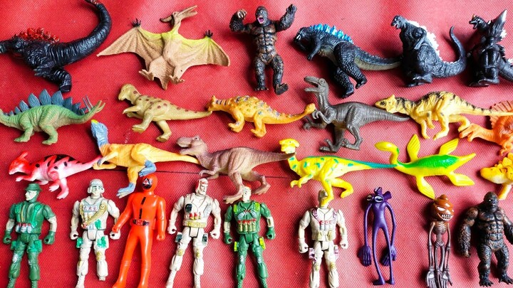 hunting found jurassic world evolution dino, tirex, sirenhead, toys army