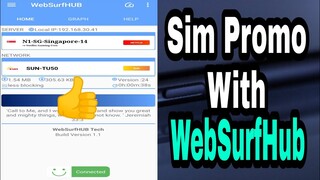 Sim Promo With WebSurfHub || Working 100%