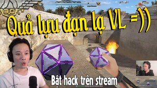 Lựu đạn mới là VL, Nguyen Linh bật hack trên Stream truy kích 生死狙击