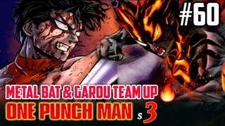 GAROU & METALBAT TEAM UP🔥 HANCURKAN MONSTER UTUSAN DEWA - ONE PUNCH MAN SEASON 3 PART 36