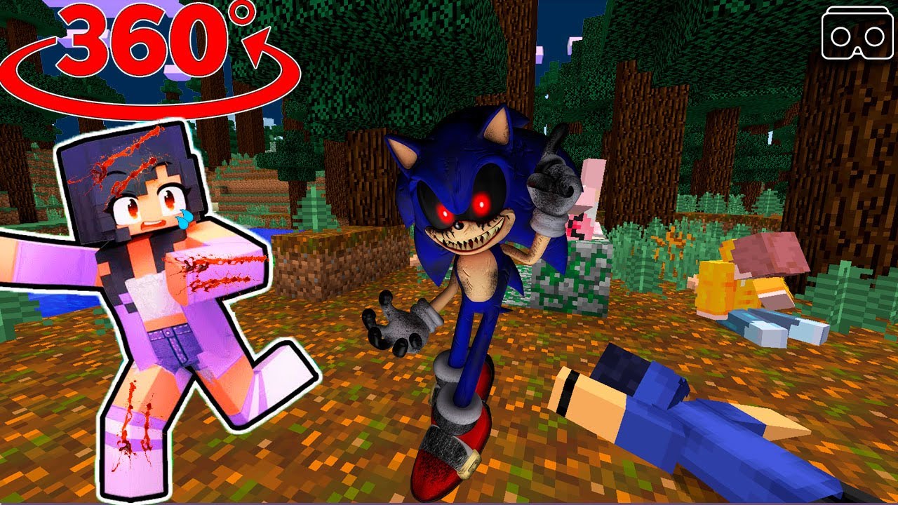 Aphmau Saving Friends From Sonic Exe In Minecraft 360 Bilibili