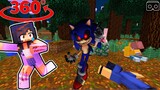 Aphmau saving friends from SONIC.EXE in Minecraft 360°