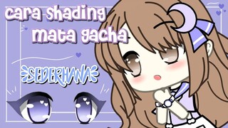 Caraku Shading Mata Gacha Life || How i shade eye Gacha Life || Herna Chan