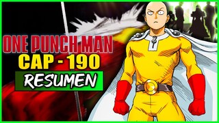 ⛔️ONE PUNCH MAN 190 | Resumen en 10 Minutos (más o menos)