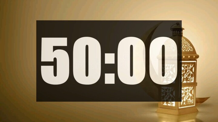 50 Minute Timer | Loud Alarm | Time call