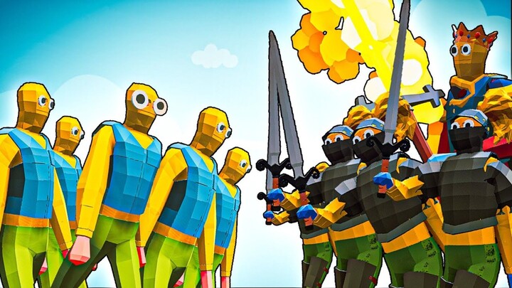 Roblox War NOOB vs KING tapi di TABS