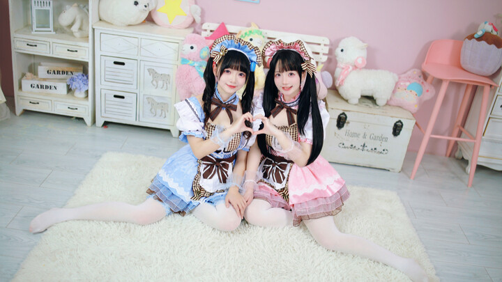 Double the cuteness—double the sweetness—kawaii kaiwai [Cocoa Towel Roll]
