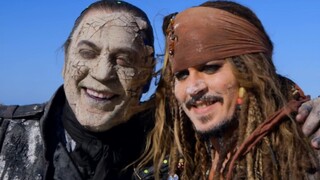 【Pirates of the Caribbean 5: Dead Men Tell No Tales】. เบื้องหลังฉาก VS ภาพยนตร์