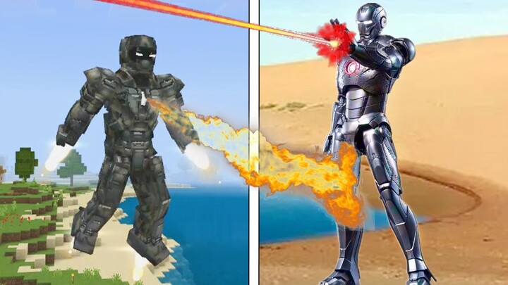 Gali untuk mendapatkan emas yang bergetar! Armor baru MC Iron Man?