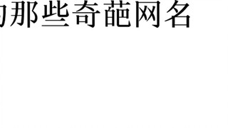 استعراض أسماء المستخدمين الغريبة لأصدقاء المؤلف ①