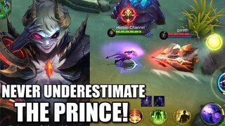 PRINCE DYRROTH IS PERFECTLY BALANCE