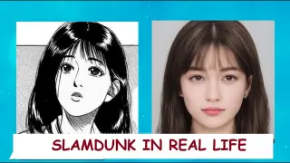 Slam Dunk Characters in Real Life with relaxing Music Background Anime Songs