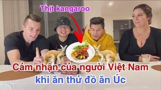 VLOG 13: ĂN THỊT KANGAROO VỚI MẤY BẠN VN - ÚCVIỆT VLOG