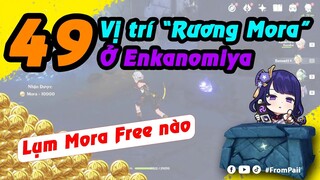 Tổng hợp vị trí "Rương Mora" ở Enkanomiya | Smashed Stone Mora Chests