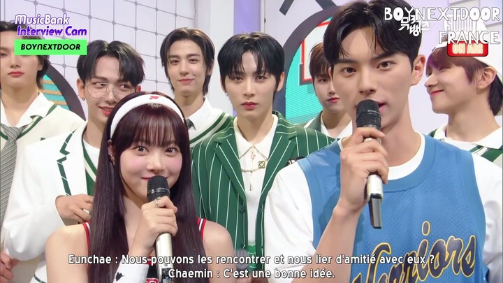 BOYNEXTDOOR (보이넥스트도어) - Interview MusicBank 02.06.2023 | VOSTFR