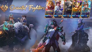 KETIKA 5 PLAYER MYTHIC BERSATU PAKAI HERO ORIENTAL FIGHTER - MUSUH AUTO BACOT! NGATAIN KAMI CHEATER!