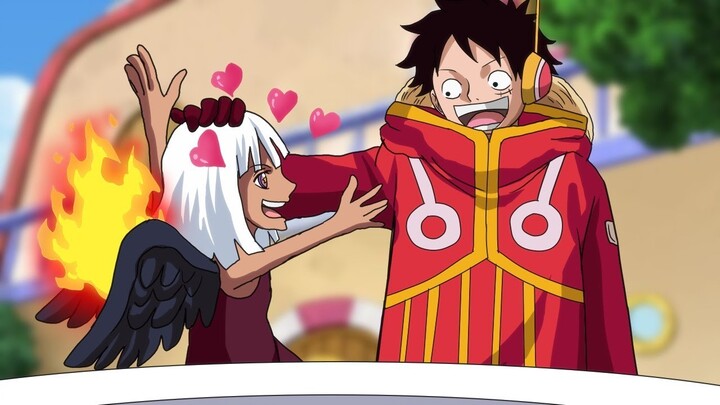 Luffy's Reaction after Hancock Seraphim Falls in Love with Him