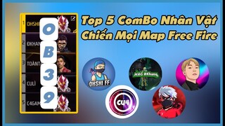 5 ComBo Nhân Vật Của Các Sát Thủ Free Fire