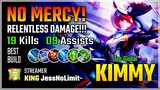 Kimmy Best Build 2020 Gameplay by KING JessNoLimit- | Diamonds Giveaway | Mobile Legends