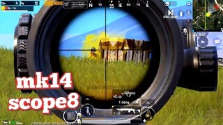 PUBG Mobile - Huyền Thoại MK14 Scope 8 Trên Iphone 8+ Trở Lại | Mỗi Ngày 1 Tài Khoản