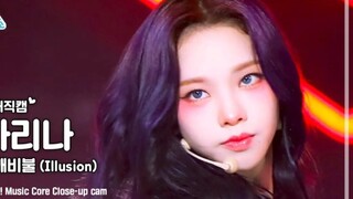 ตัวอย่างการปัดบลัชออนใต้ตาที่ถูกต้อง!! ยูจีมิน illusion เสียงแปลกๆ แนวตั้ง 4K ถ่ายหน้าตรงแบบจังๆ