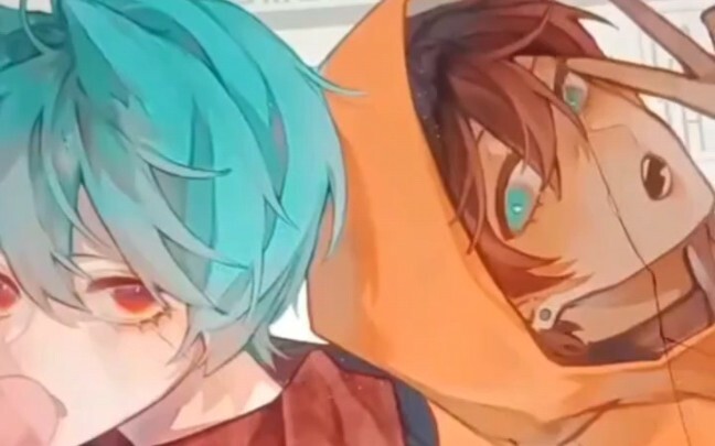 [When you’ve finished the line art and don’t know what colors to use]