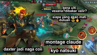 Review skin Epic Claude Mecha Dragon! DEXTER JADI NAGA COI!! MLBB MONTAGE BY KYO NATSUKI 😎🔥