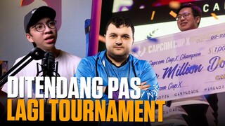 MinD_ContRoL DITENDANG PAS LAGI TOURNAMENT?! Juara dunia STREET FIGHTER 6!! - Lazy News