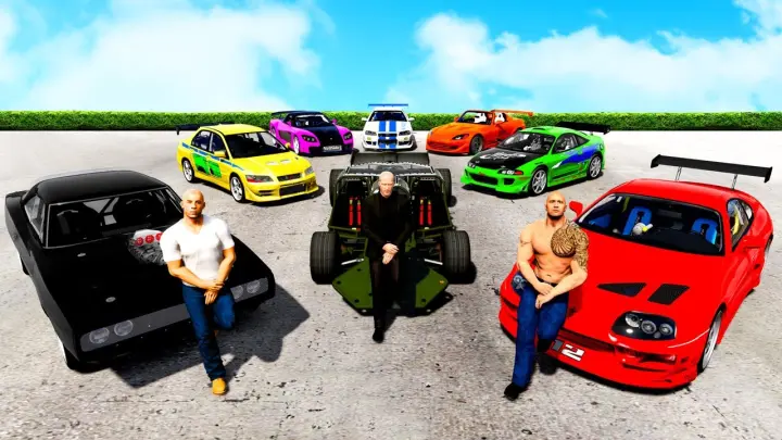 Collecting FAST & FURIOUS CARS in GTA 5!