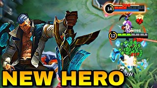 Fredrinn is COMING! A NEW TANK META| FRERDRIN GAMEPLAY| MLBB