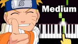 Naruto OP4 - GO!!! Flow - Piano tutorial