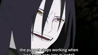 orochimaru vs sasori