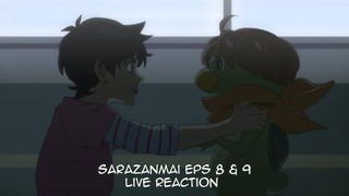 Sarazanmai Eps 8 & 9 Live Reaction *Read Description*