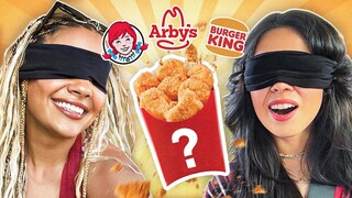 Blind Guess The Chicken Nuggets Challenge! (ft. @Valkyrae)